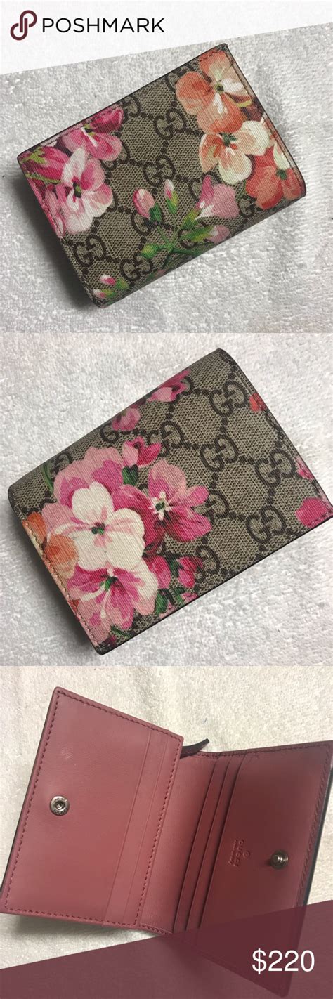 gucci wallet flowers|gucci wallet female.